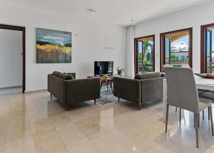 Modern Ap02 - Zodia With Private Garden, Aphrodite Hills Διαμέρισμα